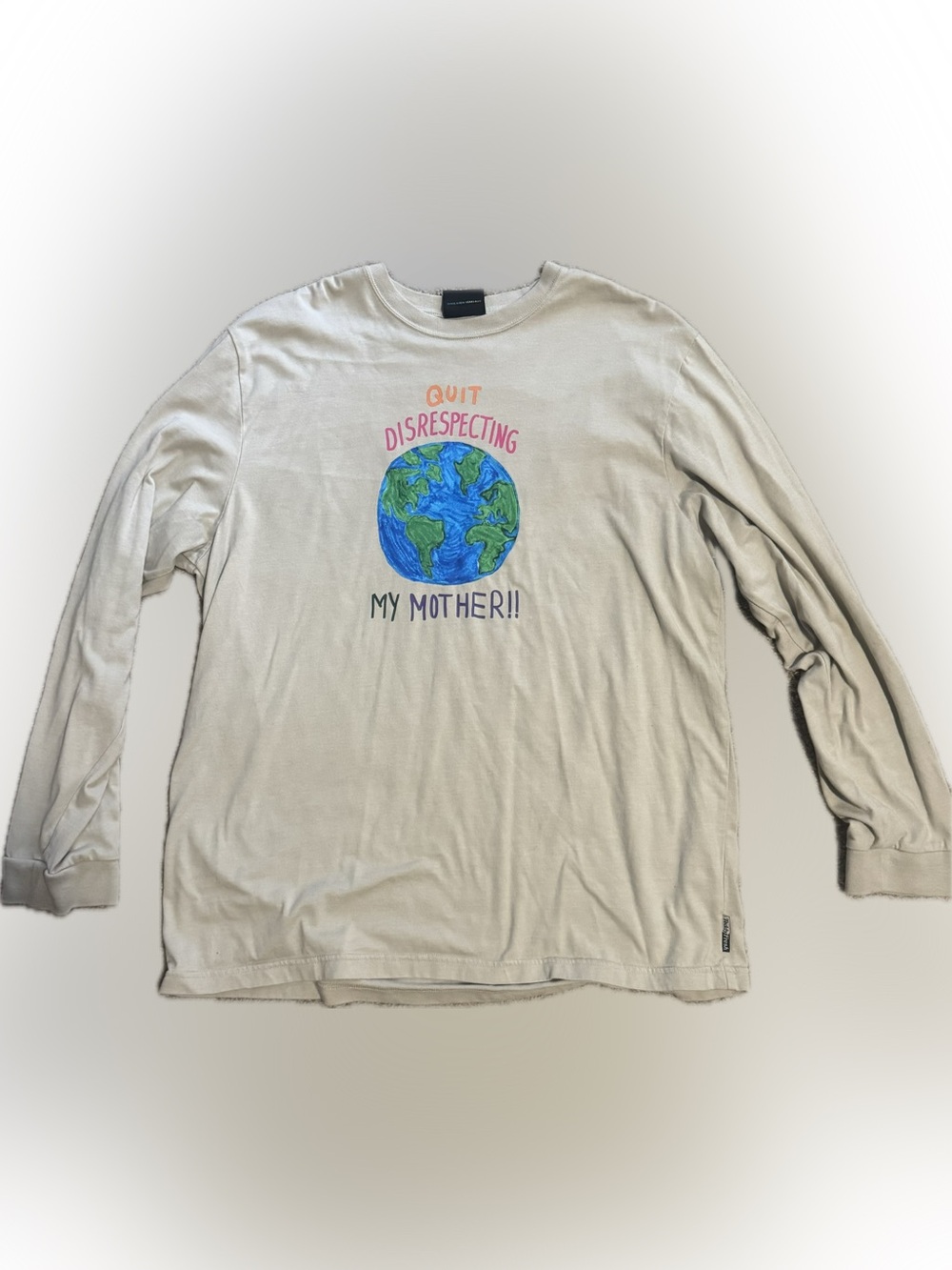 Teddy Fresh Quit Disrespecting My Mother Long Sleeve TShirt